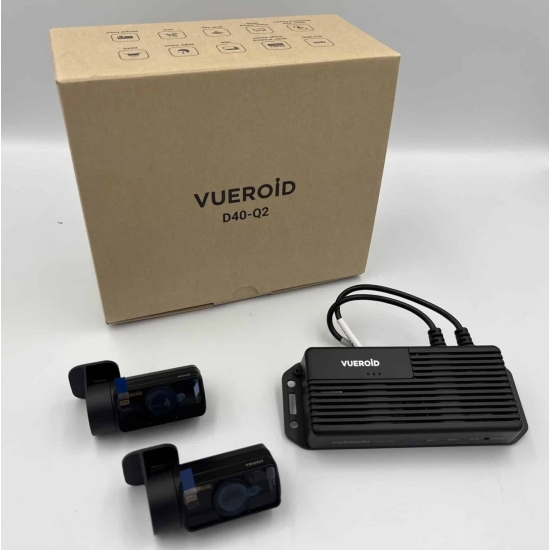 Vueroid D40-Q2 2CH 256GB Rejestrator jazdy PREMIUM VUEROID D40-Q2.